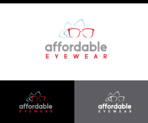 Logo Design by webeezine for Affordable Eyewear | Design: #13841040