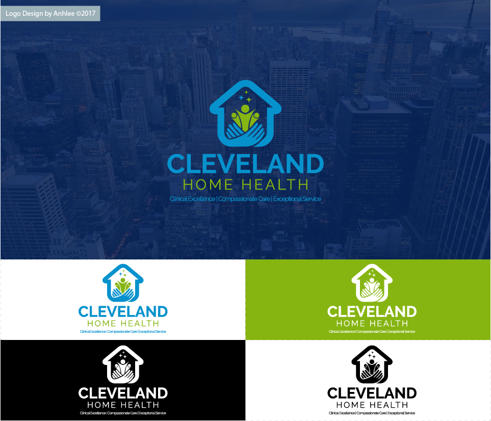 Logo Design by Anhlee for Cleveland Home Health | Design #13871340