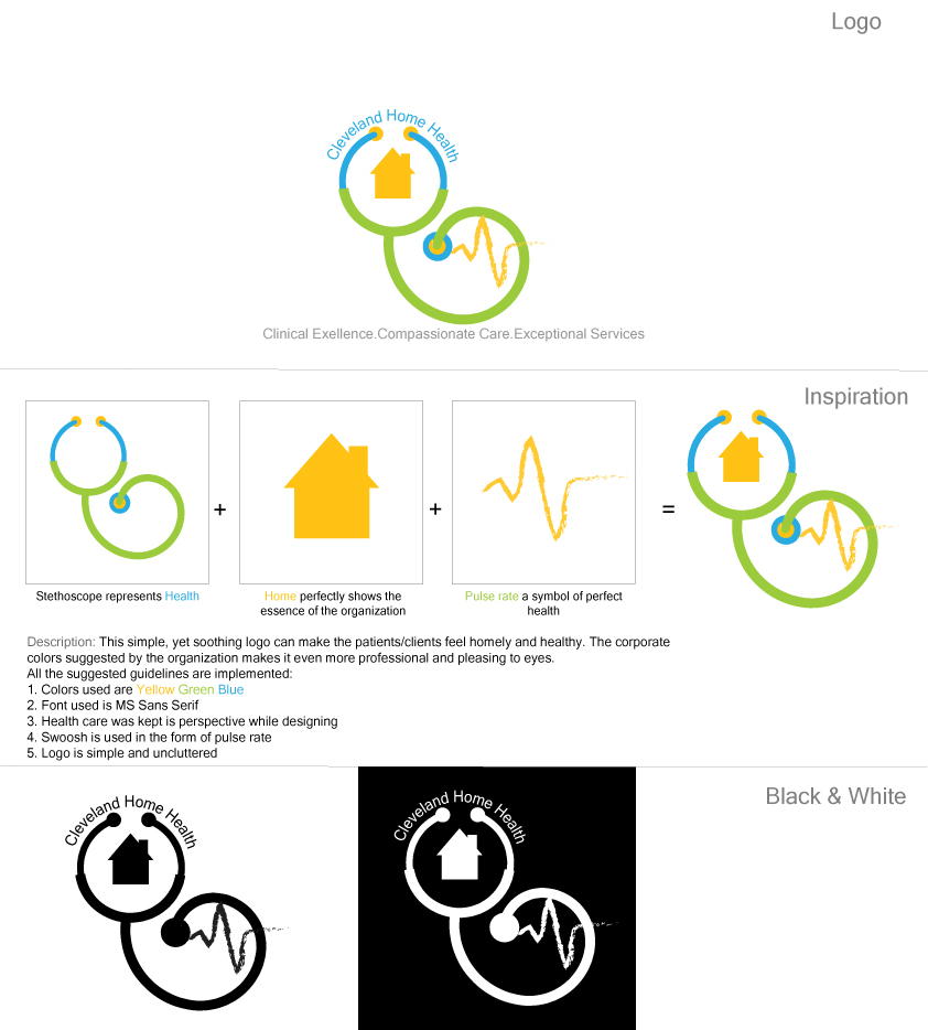 Logo Design by Dream Canvas for Cleveland Home Health | Design #13839127