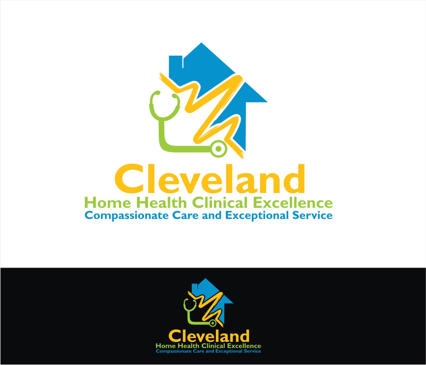 Logo Design by Soul Light for Cleveland Home Health | Design #13837890