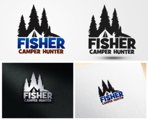 Logo Design by AnjelsS for Fisher Camper Hunter | Design: #13935003