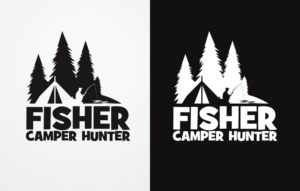 Logo Design by AnjelsS for Fisher Camper Hunter | Design: #14021716