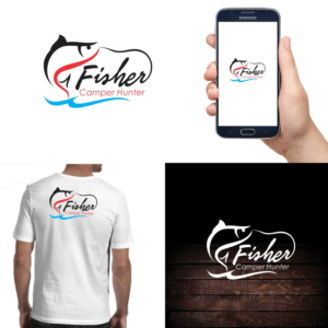 Logo Design by webeezine for Fisher Camper Hunter | Design: #13938413