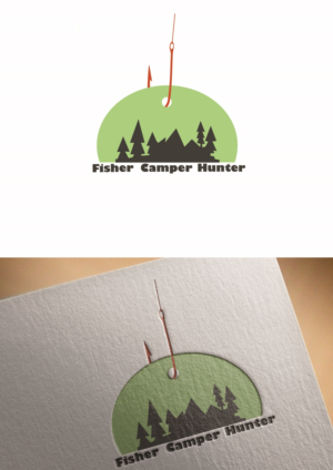 Logo Design by naik for Fisher Camper Hunter | Design: #13936689
