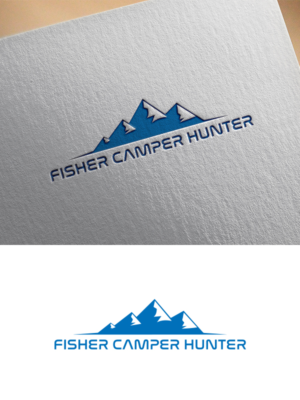 Logo Design by NOREEN MAX for Fisher Camper Hunter | Design: #13938702