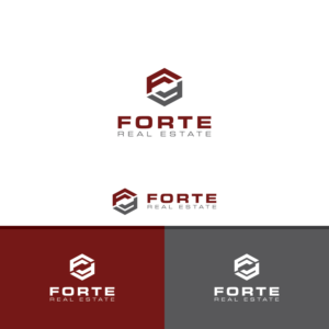 Forte Real Estate | Logo Design by TerryBogard