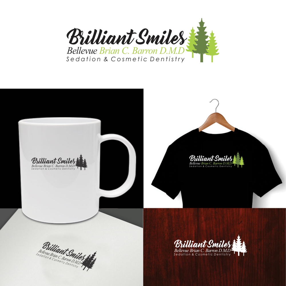 Logo Design by e-graphics for Brilliant Smiles Bellevue | Design #13851933