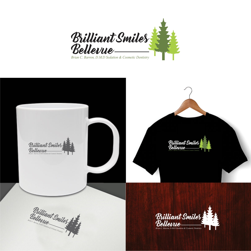 Logo Design by e-graphics for Brilliant Smiles Bellevue | Design #13851934