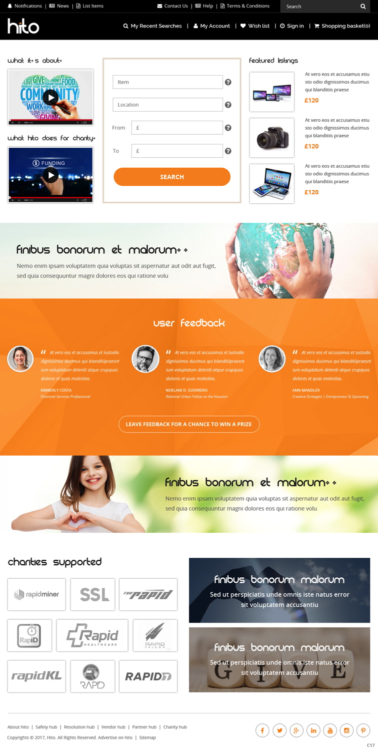 Diseño Web por pb para HITO | Diseño #13844801