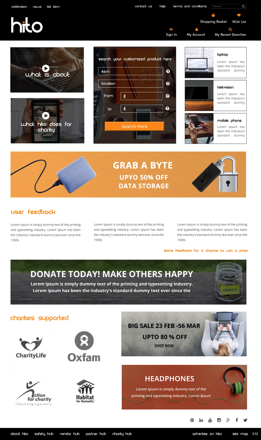 Web Design by pb for HITO | Design #13844802