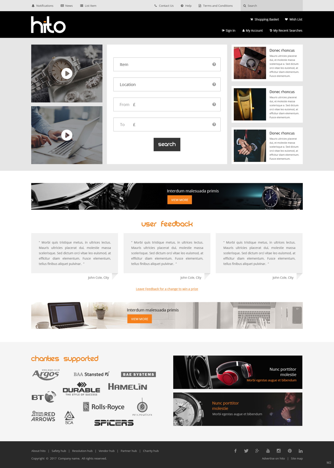 Diseño Web por pb para HITO | Diseño #13844805