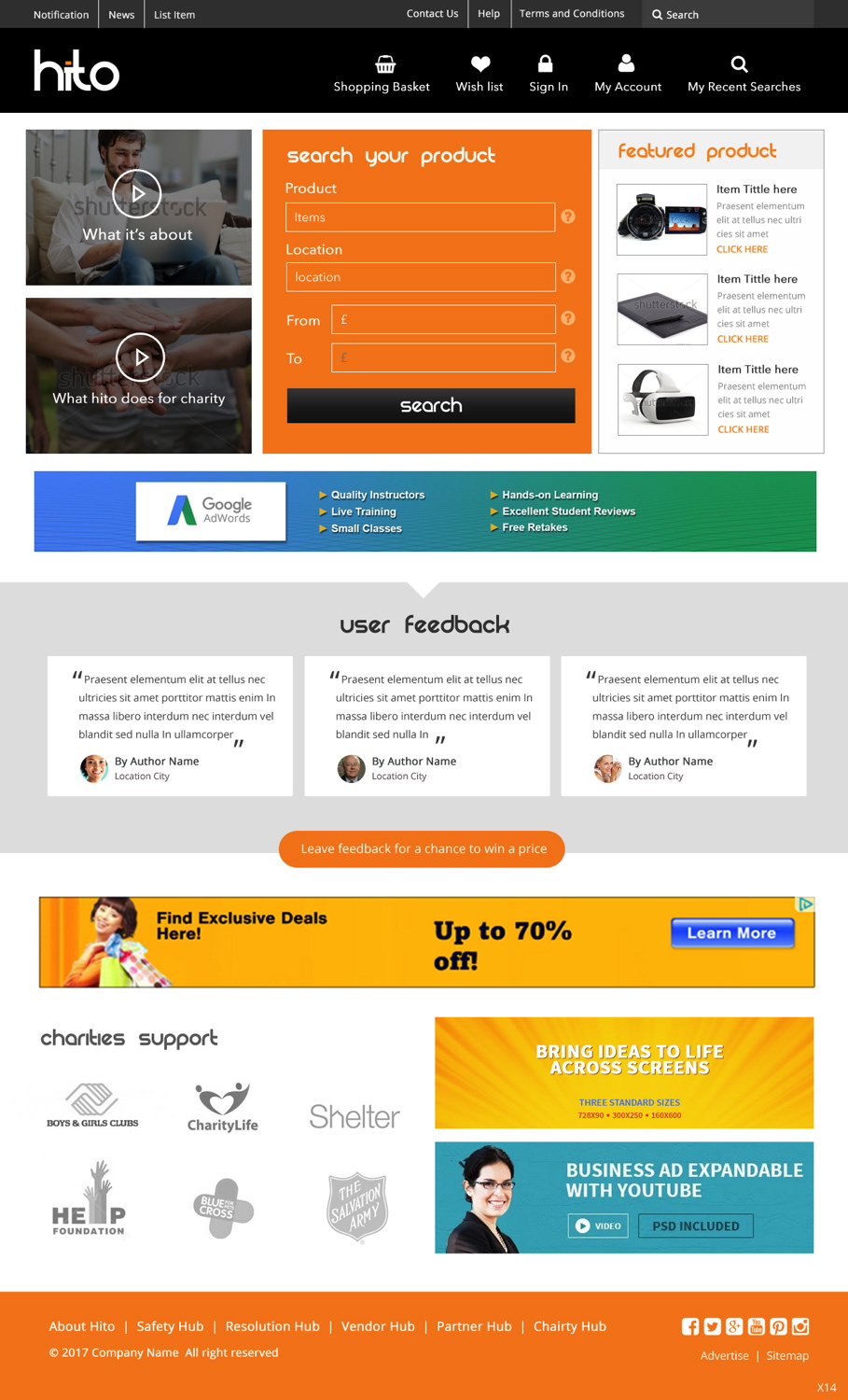 Web Design par pb pour HITO | Design #13845181
