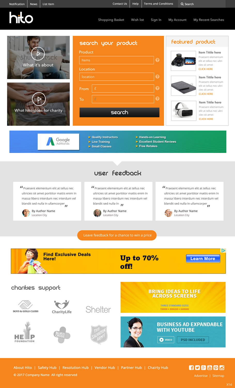 Web Design by pb for HITO | Design #13858467
