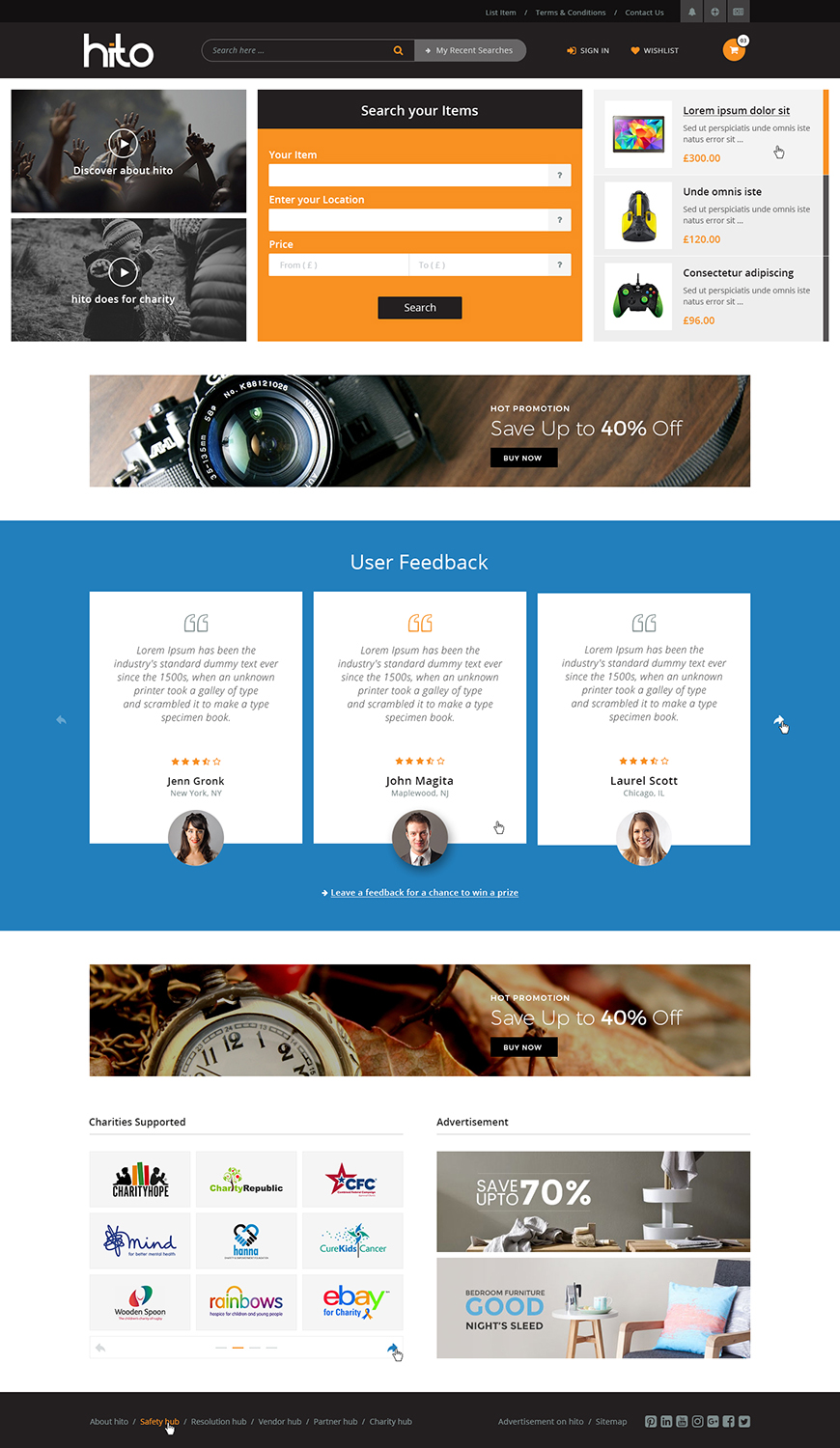 Web Design by Ved Web Services for HITO | Design #13857230