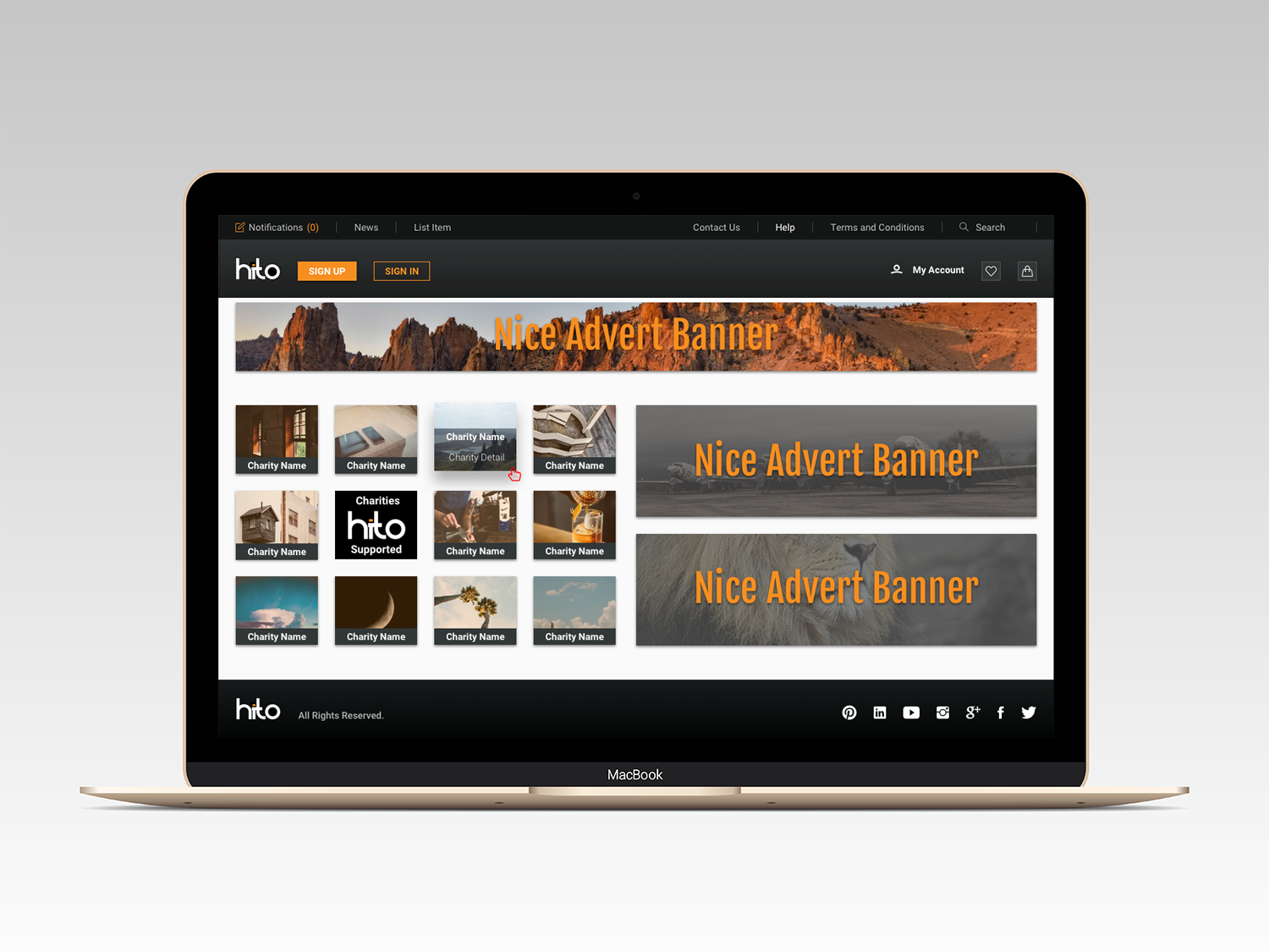 Web Design by Orhon.ao for HITO | Design #14006488