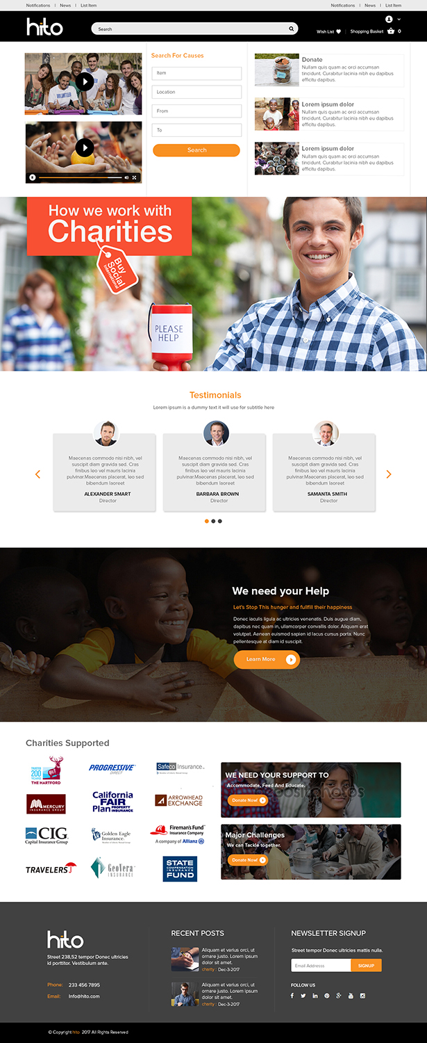Web Design by e2developers for HITO | Design #13982269