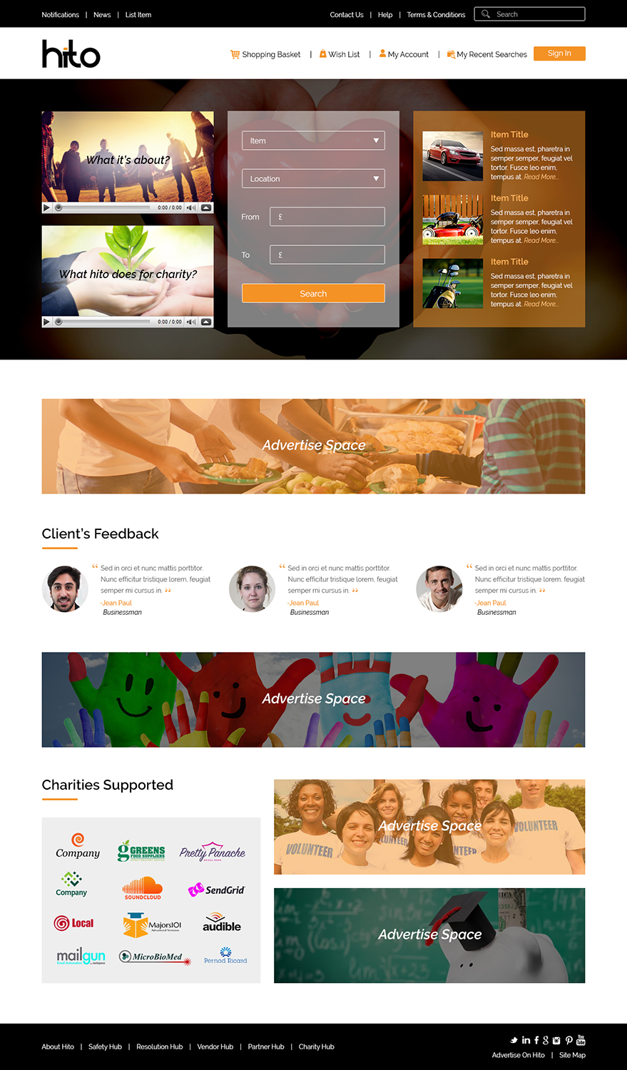Web Design by Tpith for HITO | Design #14006249