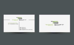 Diseño de Tarjeta de Presentación por Pixi Dust para ToKi Soft | Diseño: #13844191