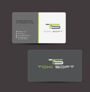 Diseño de Tarjeta de Presentación por Pixi Dust para ToKi Soft | Diseño: #13844200