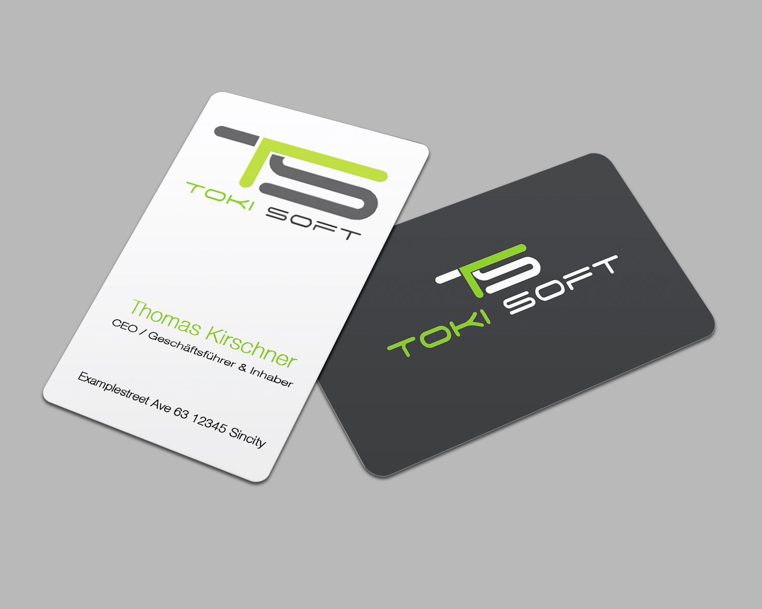 Diseño de Tarjeta de Presentación por Pixi Dust para ToKi Soft | Diseño #13844206