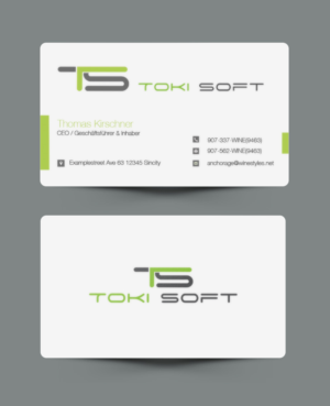 Diseño de Tarjeta de Presentación por Pixi Dust para ToKi Soft | Diseño: #13844207