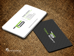 Visitenkarten-Design von Sandaruwan für ToKi Soft | Design #13861445