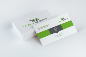 Diseño de Tarjeta de Presentación por isabel paoli para ToKi Soft | Diseño: #13867876