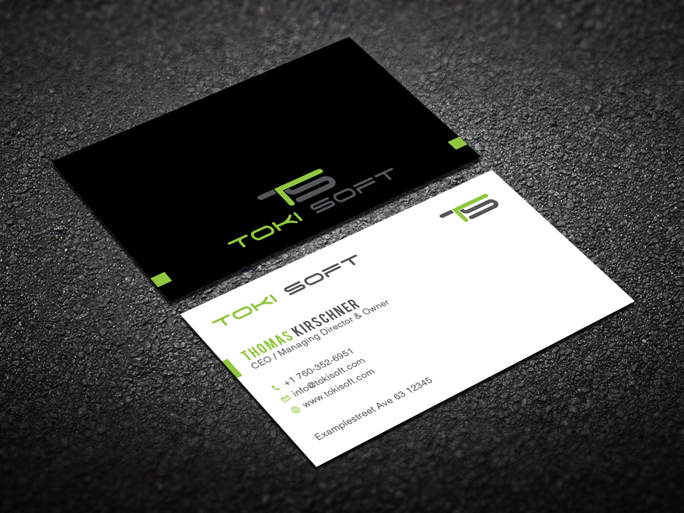 Diseño de Tarjeta de Presentación por Verified artistry (Design garden) para ToKi Soft | Diseño #13861398