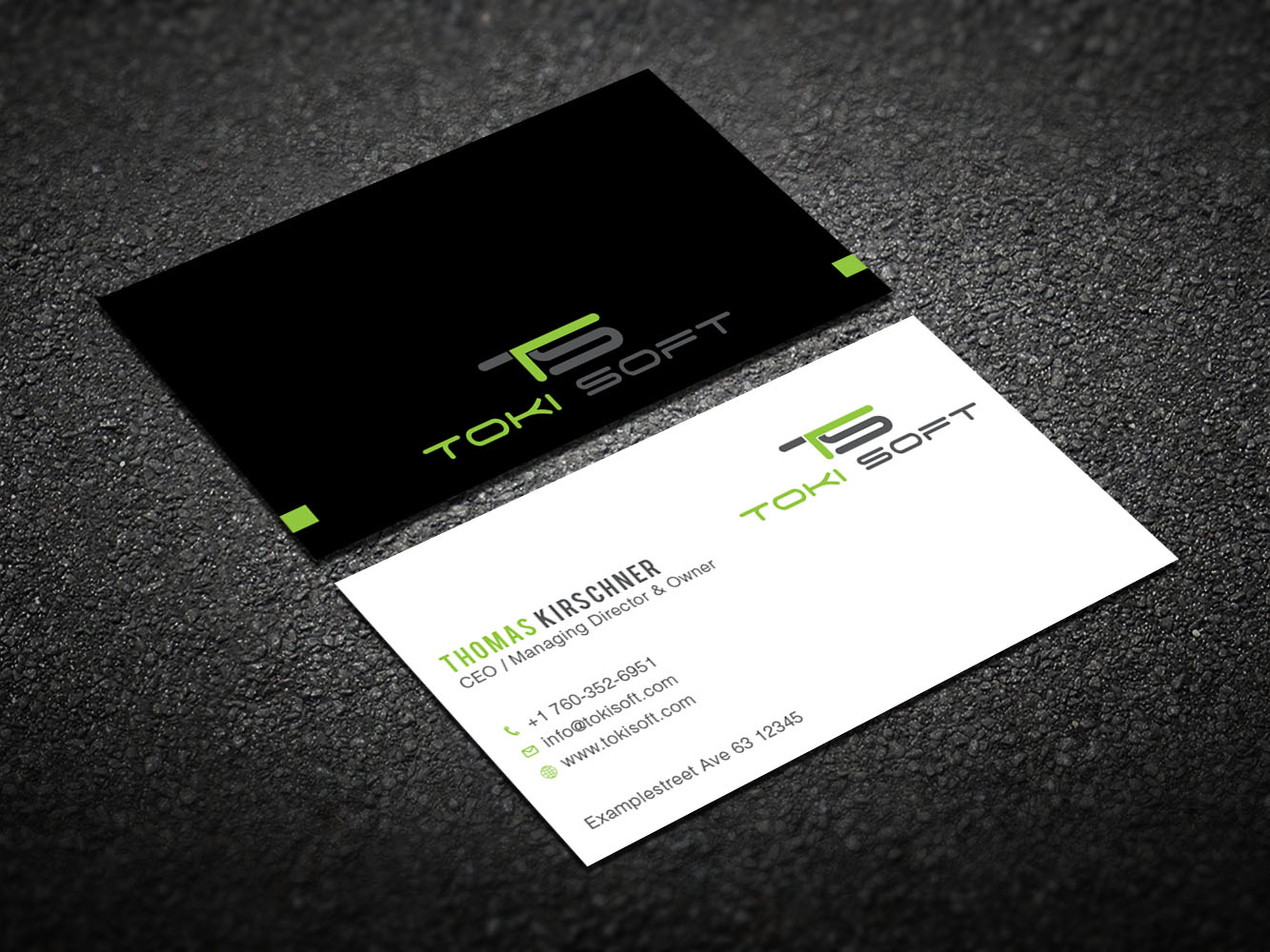 Diseño de Tarjeta de Presentación por Verified artistry (Design garden) para ToKi Soft | Diseño #13861401