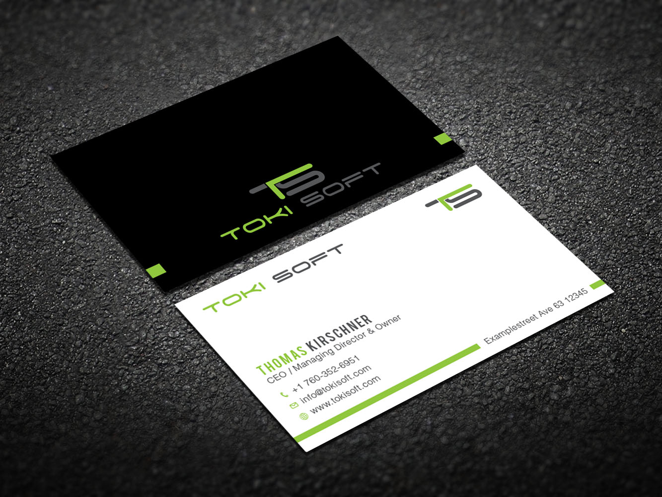 Diseño de Tarjeta de Presentación por Verified artistry (Design garden) para ToKi Soft | Diseño #13861402