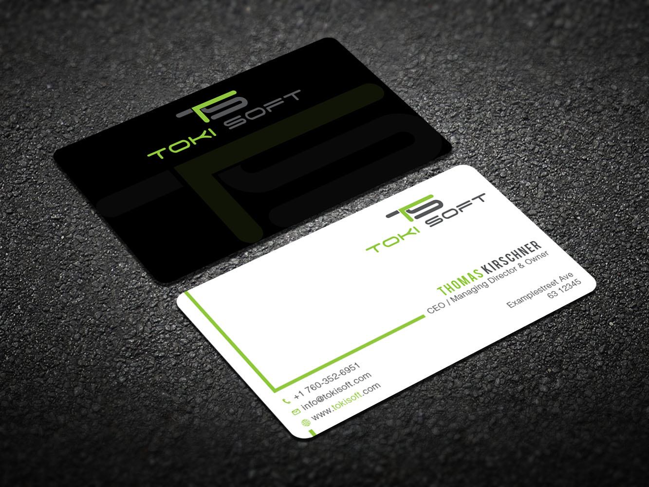 Diseño de Tarjeta de Presentación por Verified artistry (Design garden) para ToKi Soft | Diseño #13861403