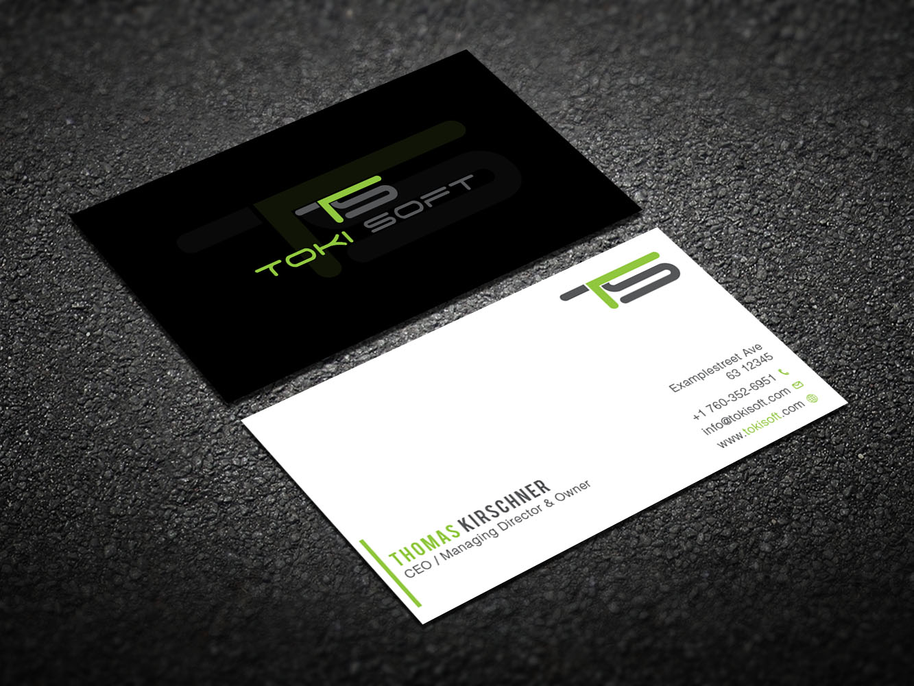 Diseño de Tarjeta de Presentación por Verified artistry (Design garden) para ToKi Soft | Diseño #13861404