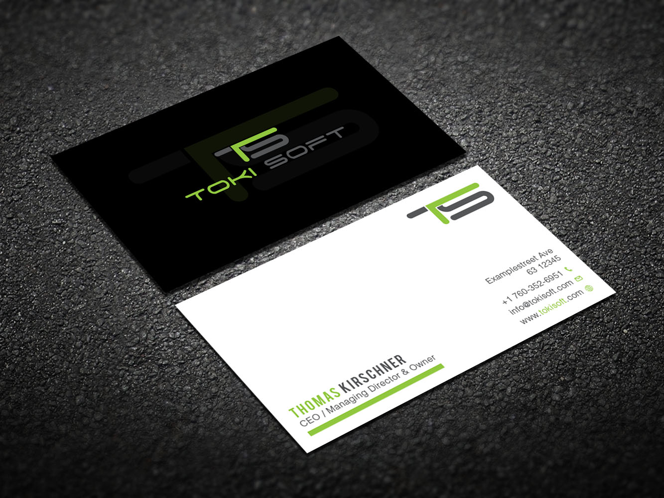 Diseño de Tarjeta de Presentación por Verified artistry (Design garden) para ToKi Soft | Diseño #13861405