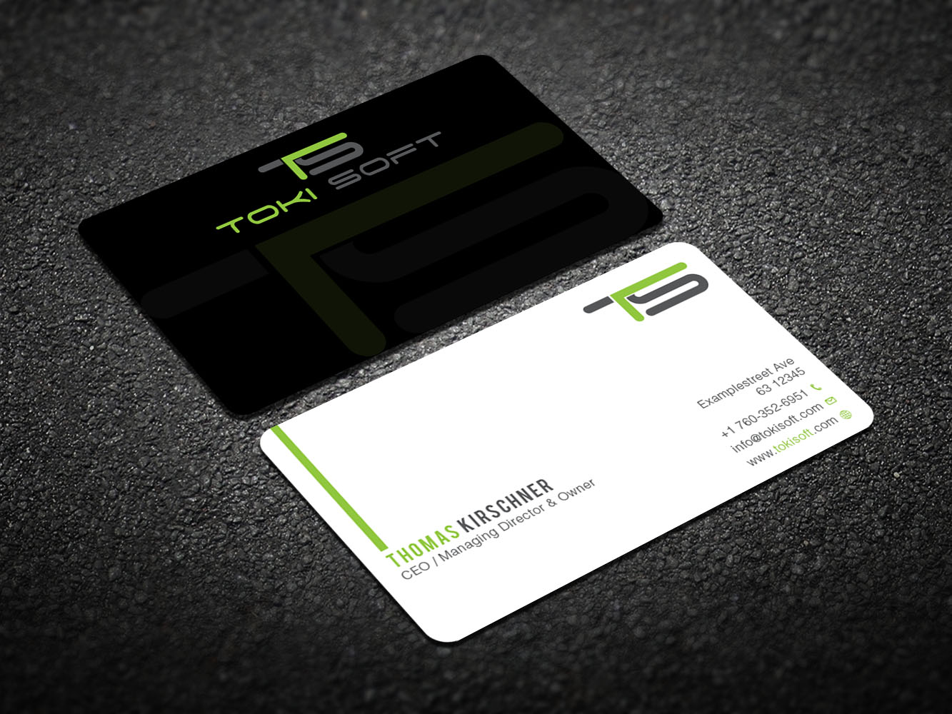 Diseño de Tarjeta de Presentación por Verified artistry (Design garden) para ToKi Soft | Diseño #13861408