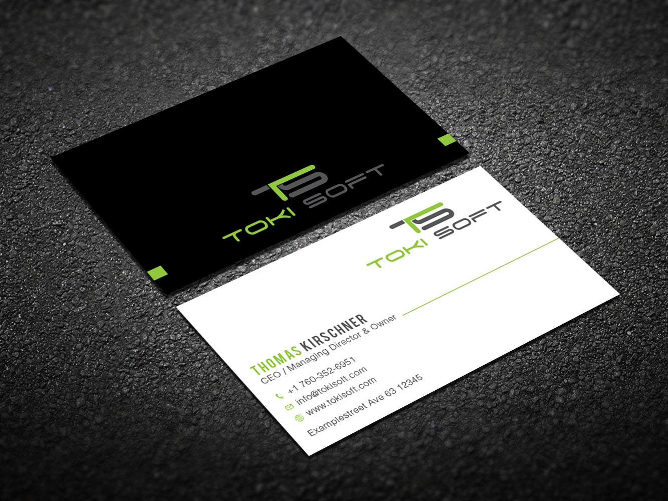 Diseño de Tarjeta de Presentación por Verified artistry (Design garden) para ToKi Soft | Diseño #13861409