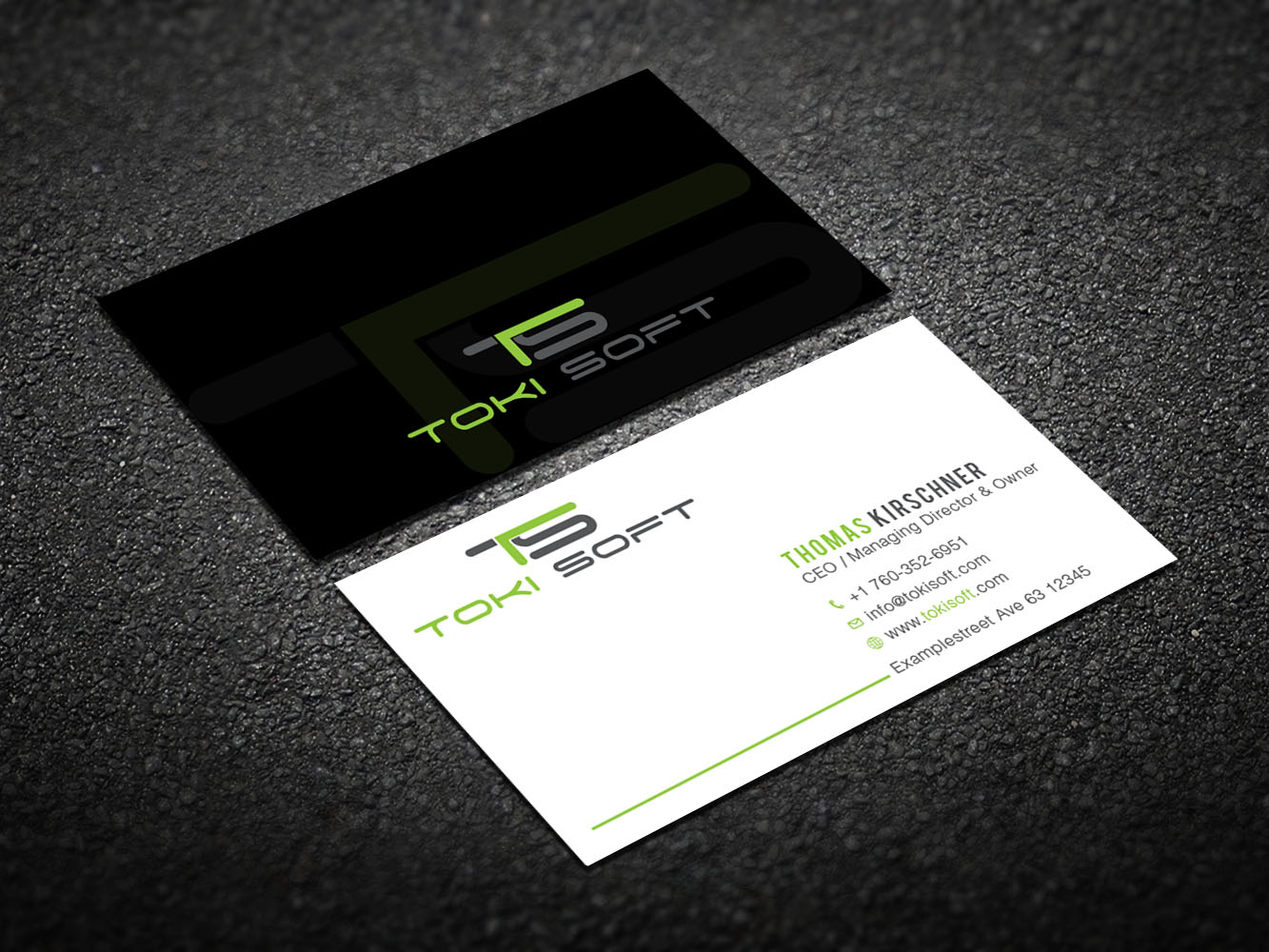 Diseño de Tarjeta de Presentación por Verified artistry (Design garden) para ToKi Soft | Diseño #13861410