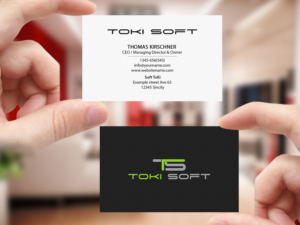 Diseño de Tarjeta de Presentación por Creations Box 2015 para ToKi Soft | Diseño: #13846839