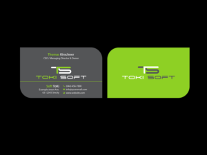 Diseño de Tarjeta de Presentación por Creations Box 2015 para ToKi Soft | Diseño: #13846843