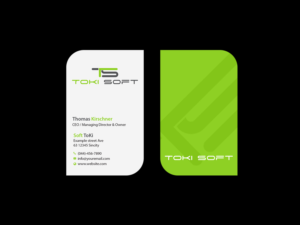 Diseño de Tarjeta de Presentación por Creations Box 2015 para ToKi Soft | Diseño: #13846845