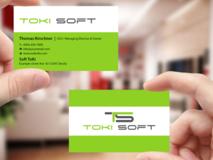 Diseño de Tarjeta de Presentación por Creations Box 2015 para ToKi Soft | Diseño: #13846846