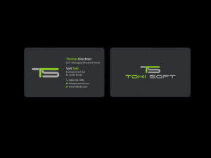 Diseño de Tarjeta de Presentación por Creations Box 2015 para ToKi Soft | Diseño: #13846850