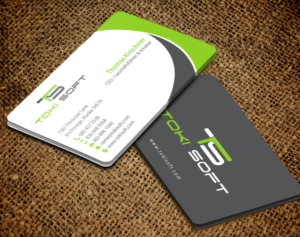 Diseño de Tarjeta de Presentación por chandrayaan.creative para ToKi Soft | Diseño: #13845955