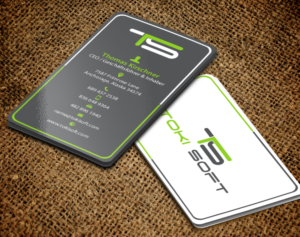 Diseño de Tarjeta de Presentación por chandrayaan.creative para ToKi Soft | Diseño: #13846211