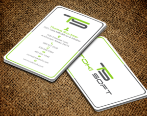 Diseño de Tarjeta de Presentación por chandrayaan.creative para ToKi Soft | Diseño: #13846213