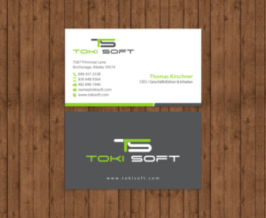 Diseño de Tarjeta de Presentación por chandrayaan.creative para ToKi Soft | Diseño: #13900303