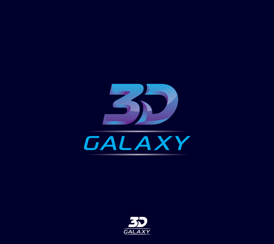 Diseño de Logo por ecorokerz para 3D Galaxy | Diseño #13841573