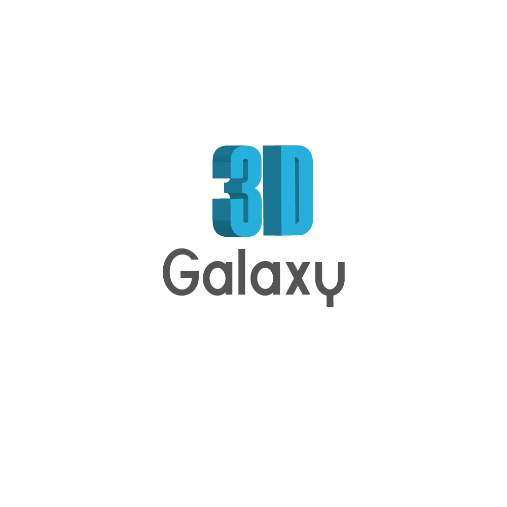 Logo Design by Luan Belon for 3D Galaxy | Design #14020831
