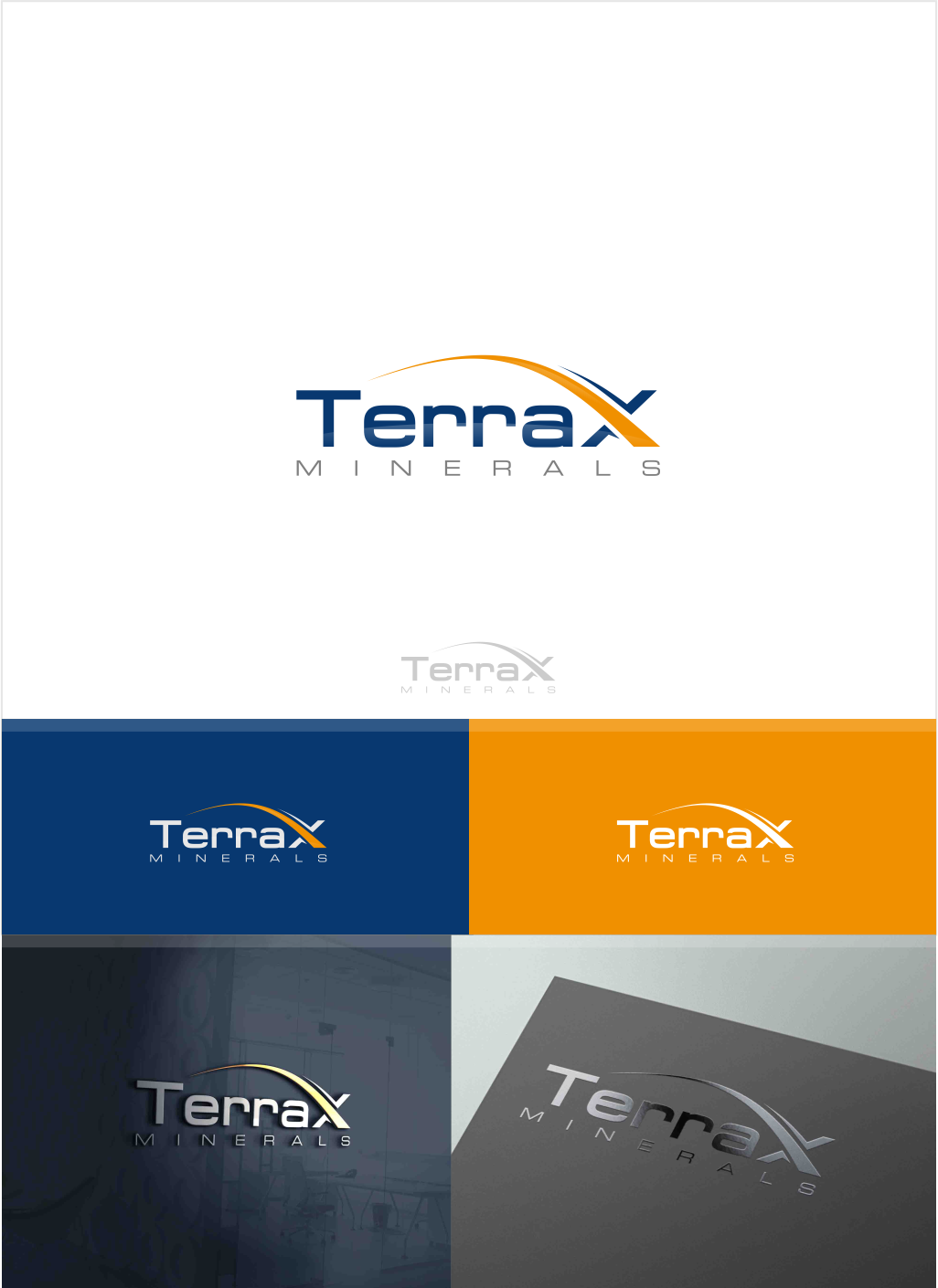 Logo Design by artswolf for TerraX Minerals | Design: #14280441