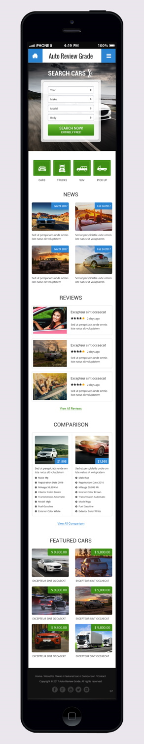 Web Design by pb for this project | Design: #13842660
