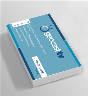 Schreibwaren-Design von INDIAN_Ashok für Geocast TV | Design: #2517607